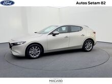 Photo 2 de l'offre de Mazda Mazda 3 2.0 e-SKYACTIV-G M-Hybrid 122ch à 21 490 € chez SudOuest Occasions