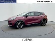 Photo 2 de l'offre de Ford Puma 1.0 Flexifuel 125ch S&S mHEV ST-Line X Vivid Ruby Edition à 25 480 € chez SudOuest Occasions