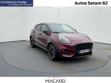 Photo 4 de l'offre de Ford Puma 1.0 Flexifuel 125ch S&S mHEV ST-Line X Vivid Ruby Edition à 25 480 € chez SudOuest Occasions