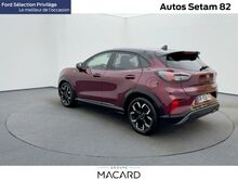 Photo 7 de l'offre de Ford Puma 1.0 Flexifuel 125ch S&S mHEV ST-Line X Vivid Ruby Edition à 25 480 € chez SudOuest Occasions