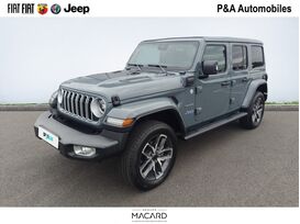 Vente de Jeep Wrangler Unlimited 2.0 T 380ch 4xe Sahara Command Trac à 82 900 € chez SudOuest Occasions