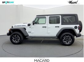 Vente de Jeep Wrangler Unlimited 2.0 T 380ch 4xe Rubicon Rock-Trac à 63 890 € chez SudOuest Occasions